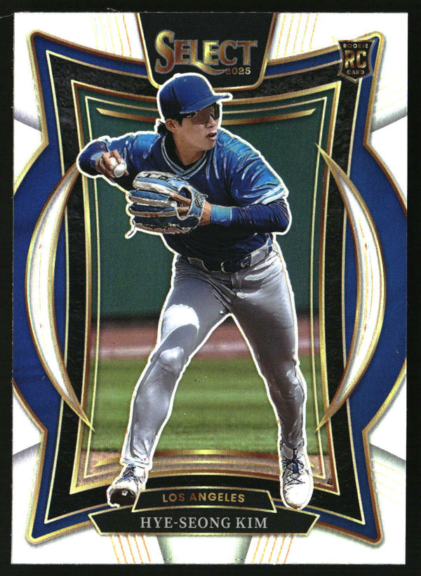 Hye-Seong Kim 2025 Panini Select #77 Silver Prizms RC