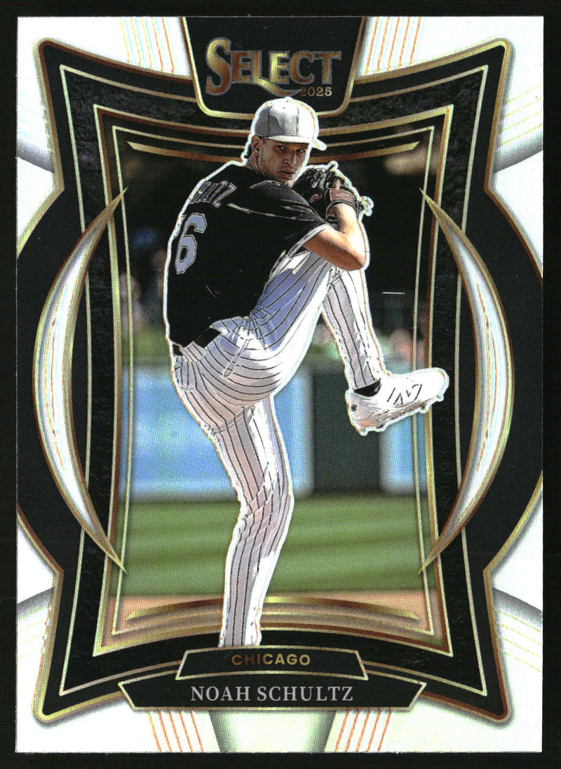 Noah Schultz 2025 Panini Select #35 Silver Prizms