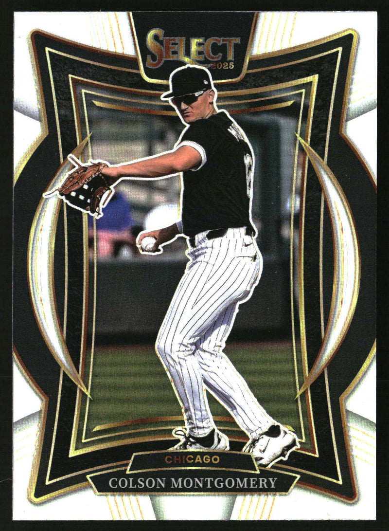 Colson Montgomery 2025 Panini Select #40 Silver Prizms