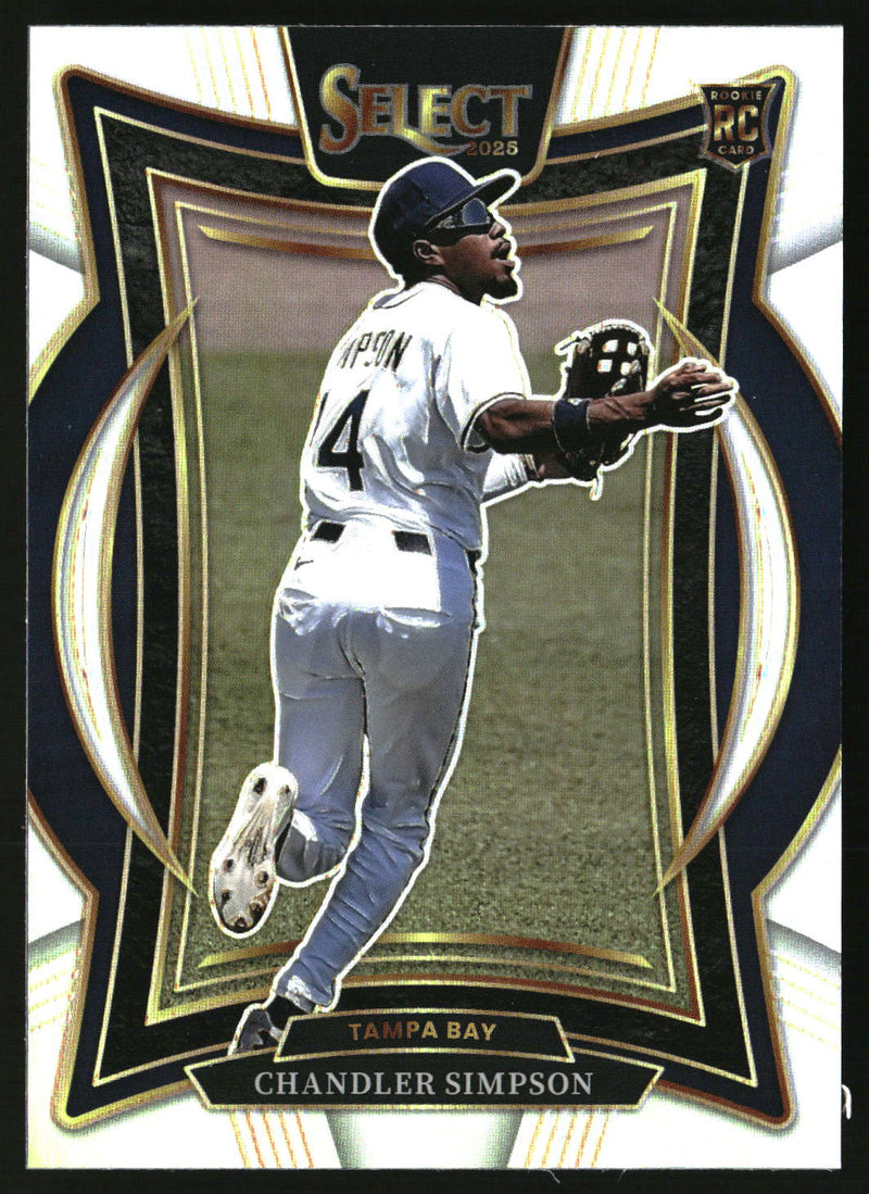 Chandler Simpson 2025 Panini Select #65 Silver Prizms