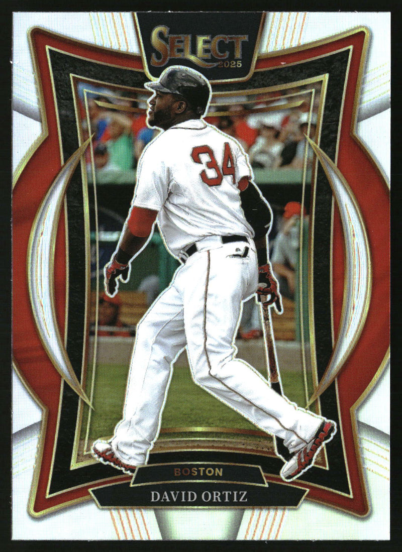 David Ortiz 2025 Panini Select #96 Silver Prizms