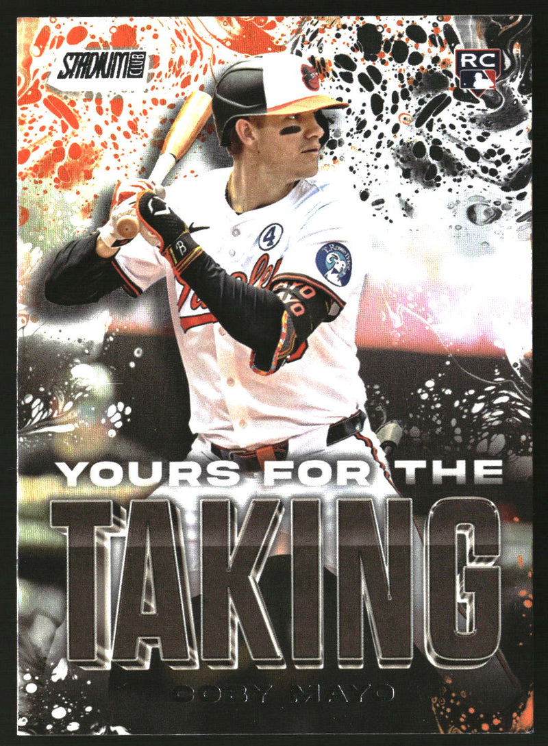 Coby Mayo 2025 Stadium Club #YK-7 Yours for the Taking