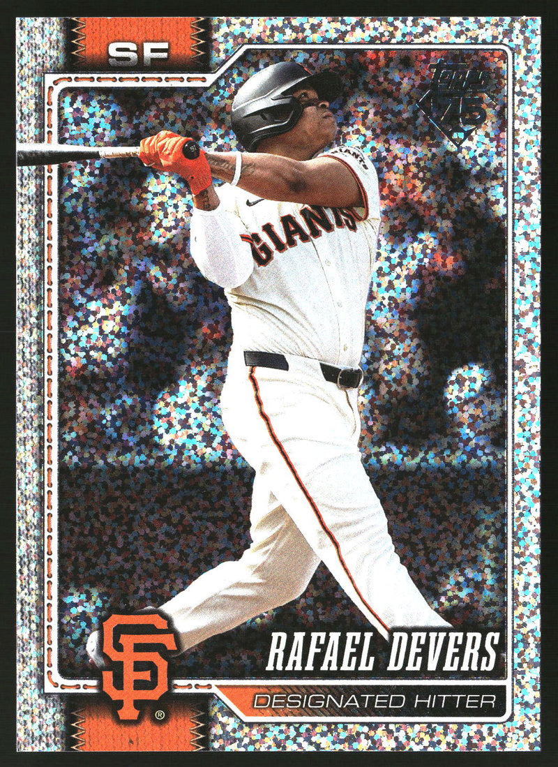 Rafael Devers 2026 Topps #219 Confetti