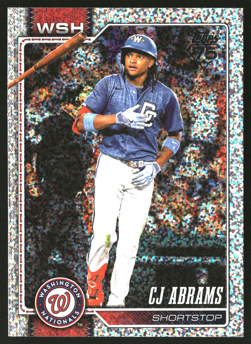 CJ Abrams 2026 Topps #152 Confetti