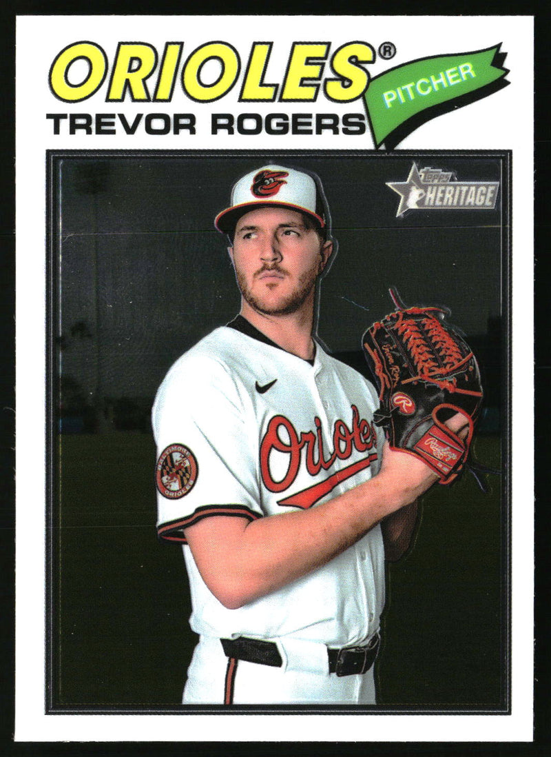 Trevor Rogers 2026 Topps Heritage #237 Chrome