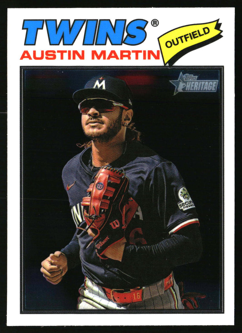 Austin Martin 2026 Topps Heritage #44 Chrome