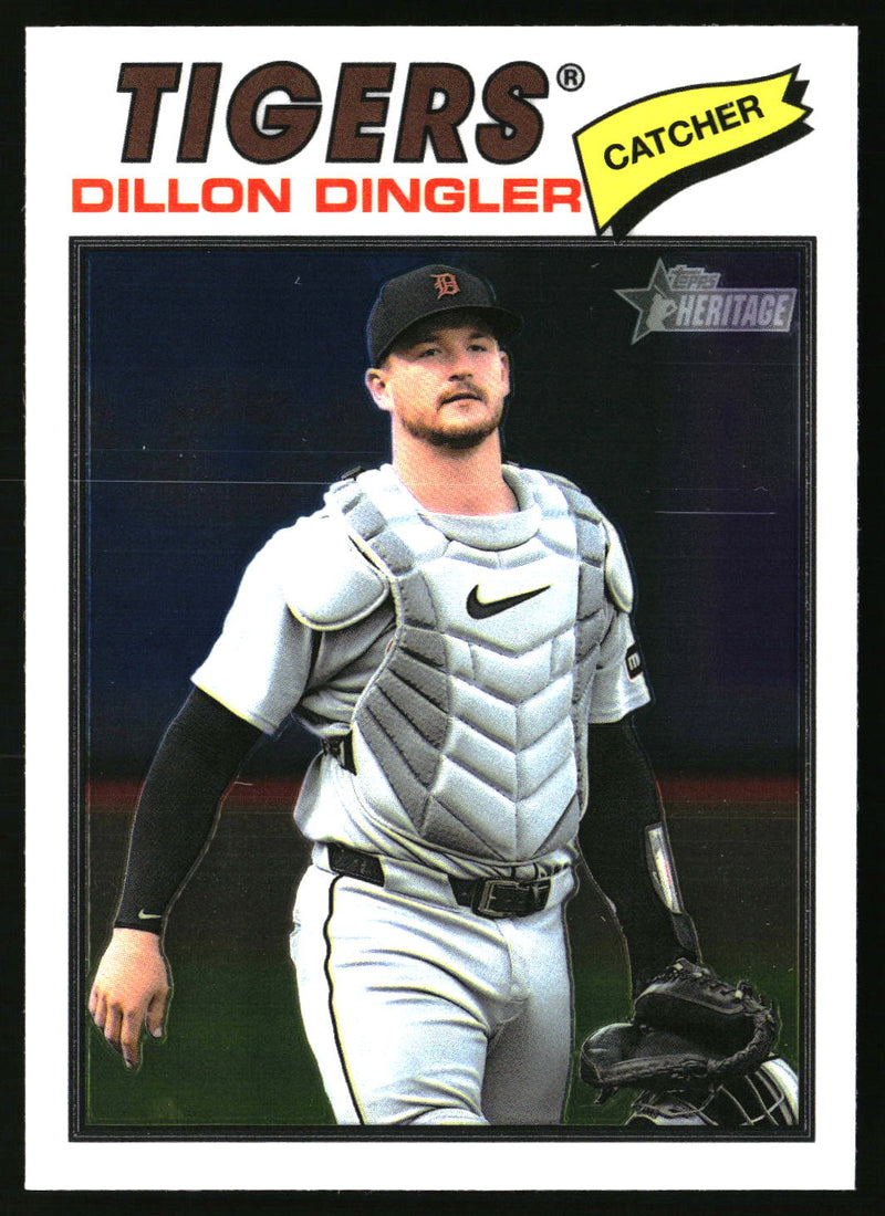 Dillon Dingler 2026 Topps Heritage #73 Chrome