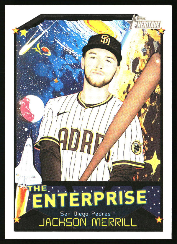 Jackson Merrill 2026 Topps Heritage #TE-JM The Enterprise