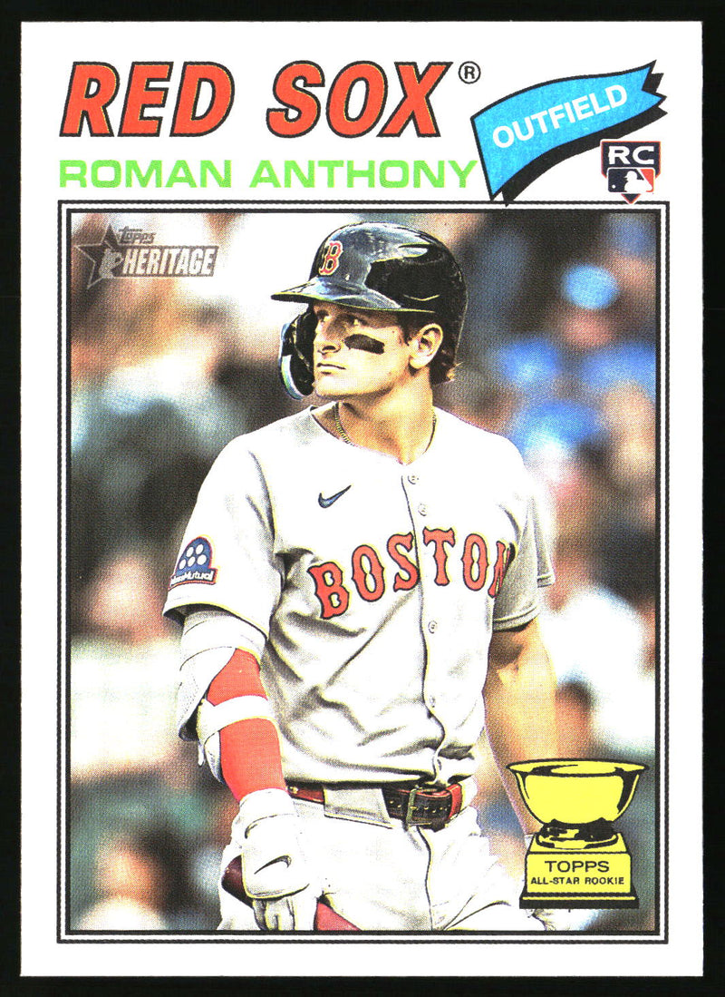 Roman Anthony 2026 Topps Heritage #86 RC