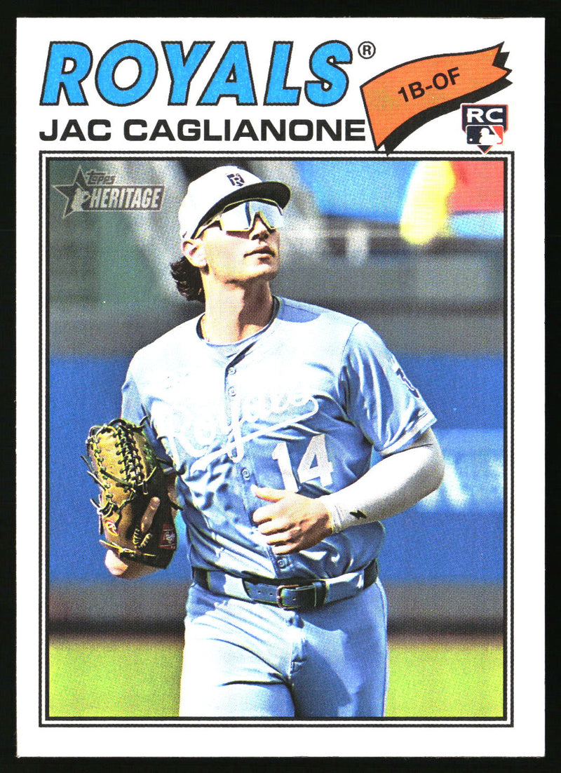 Jac Caglianone 2026 Topps Heritage #136 RC