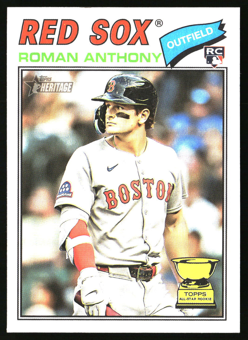 Roman Anthony 2026 Topps Heritage #86 RC