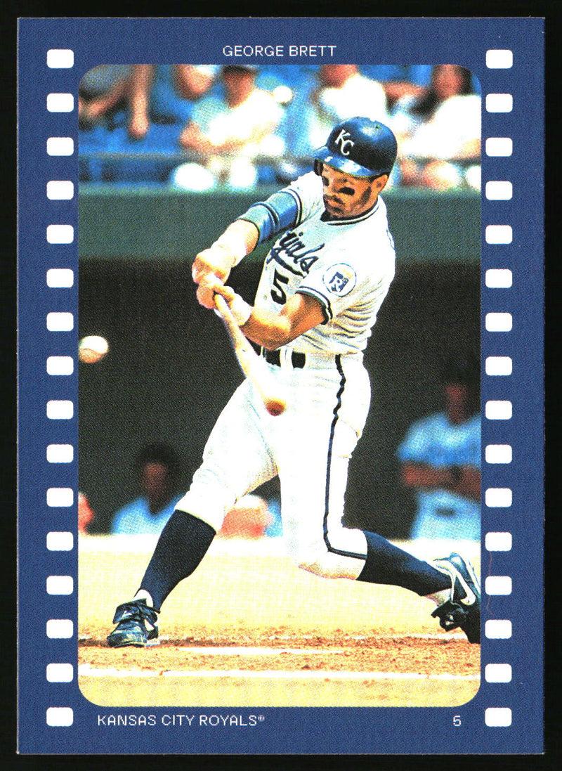 George Brett 2026 Topps Heritage #RA-GB Ready, and Action!