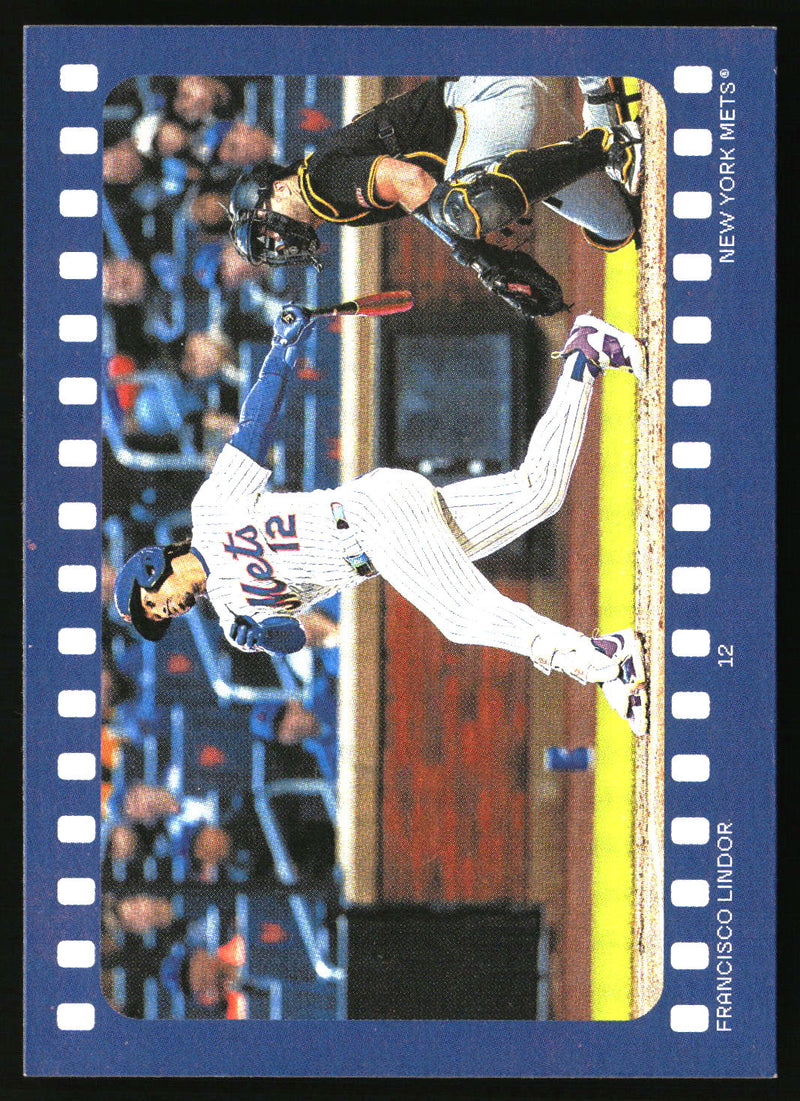 Francisco Lindor 2026 Topps Heritage #RA-FL Ready, and Action!