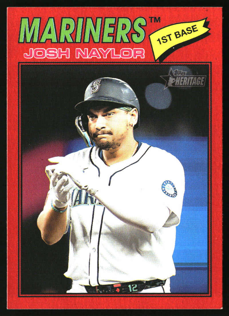 Josh Naylor 2026 Topps Heritage #129 Red