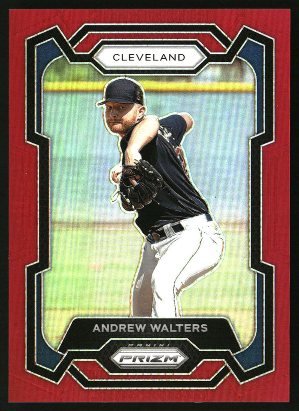 Andrew Walters 2024 Panini Prizm #119 Red Prizms SN