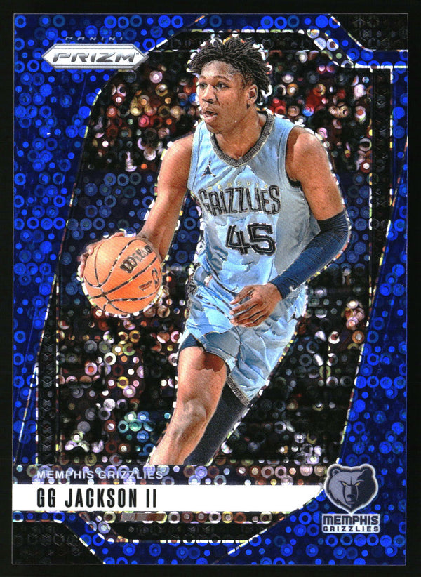GG Jackson II 2024-25 Panini Prizm #208 Prizms Fast Break Blue SN