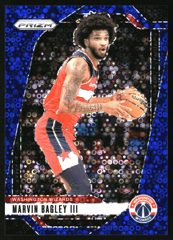 Marvin Bagley III 2024-25 Panini Prizm #145 Prizms Fast Break Blue SN