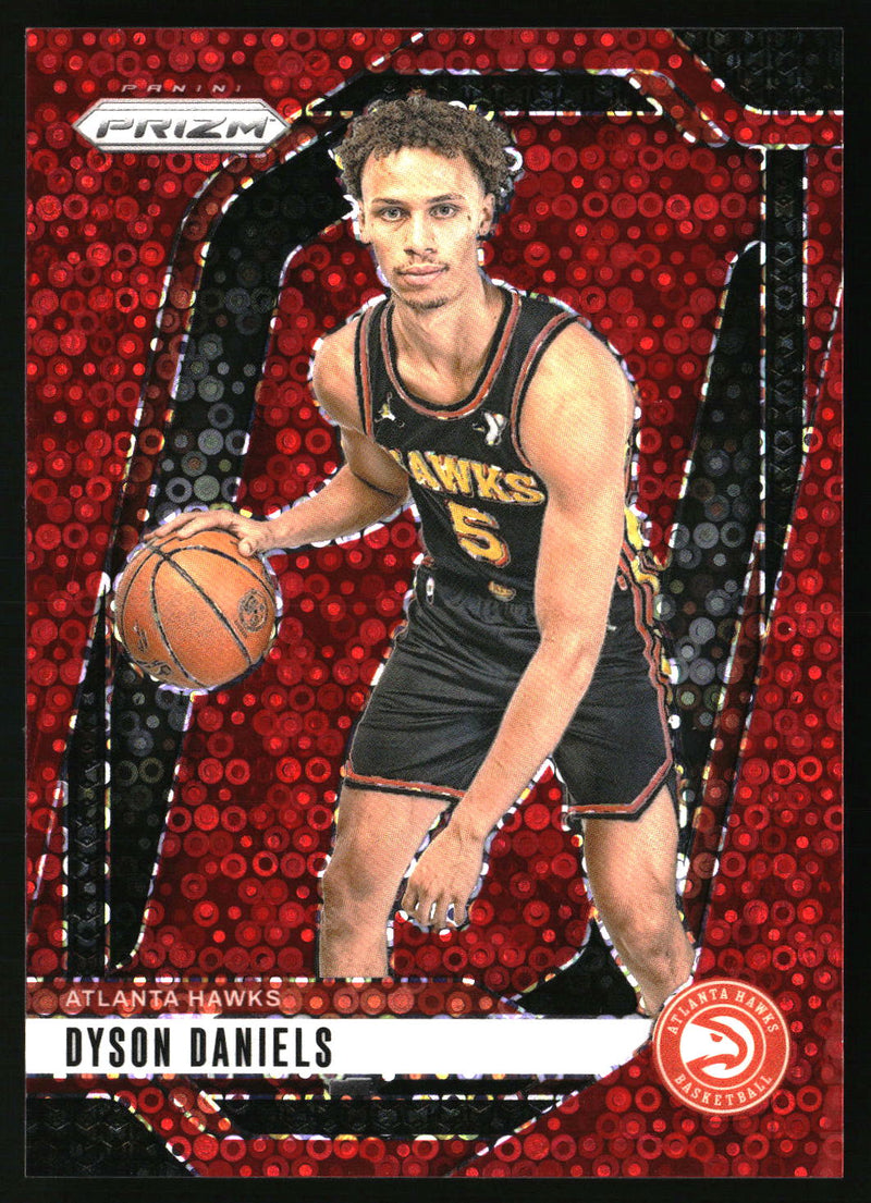 Dyson Daniels 2024-25 Panini Prizm #122 Prizms Fast Break Red SN