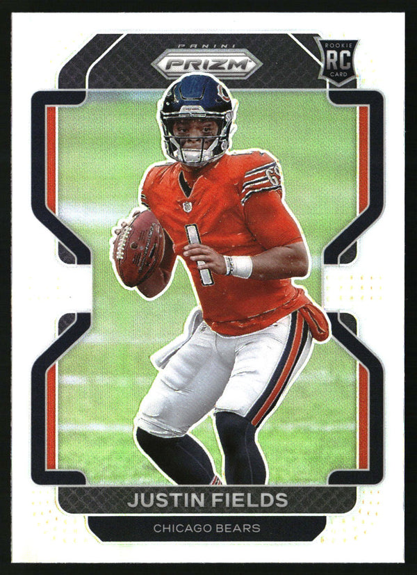 Justin Fields 2021 Panini Prizm #334 Silver RC