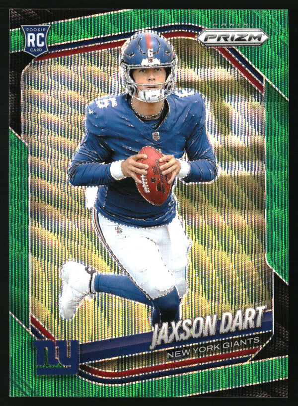 Jaxson Dart 2025 Panini Prizm #332 Green Wave