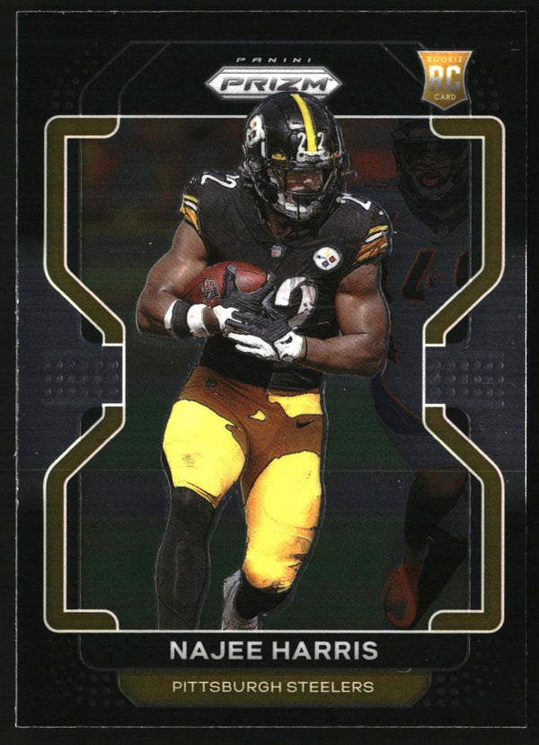 Najee Harris 2021 Panini Chronicles #PB-6 Prizm Black