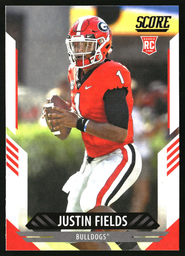 Justin Fields 2021 Score #360 Red RC
