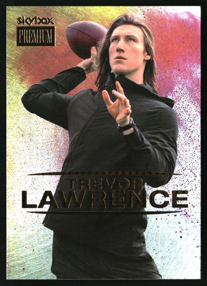 Trevor Lawrence 2021 SkyBox Metal Universe Champions #S-30 Skybox Premium