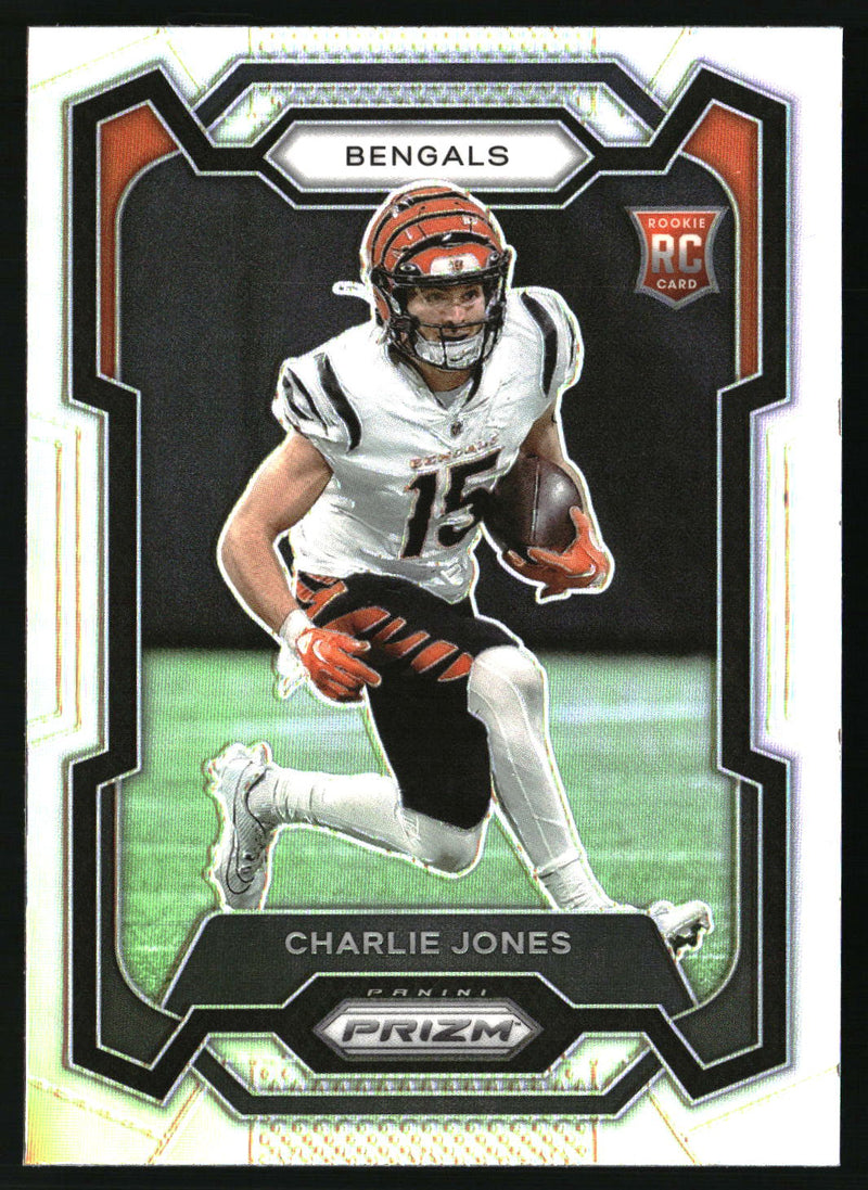 Charlie Jones 2023 Panini Prizm #317 Silver
