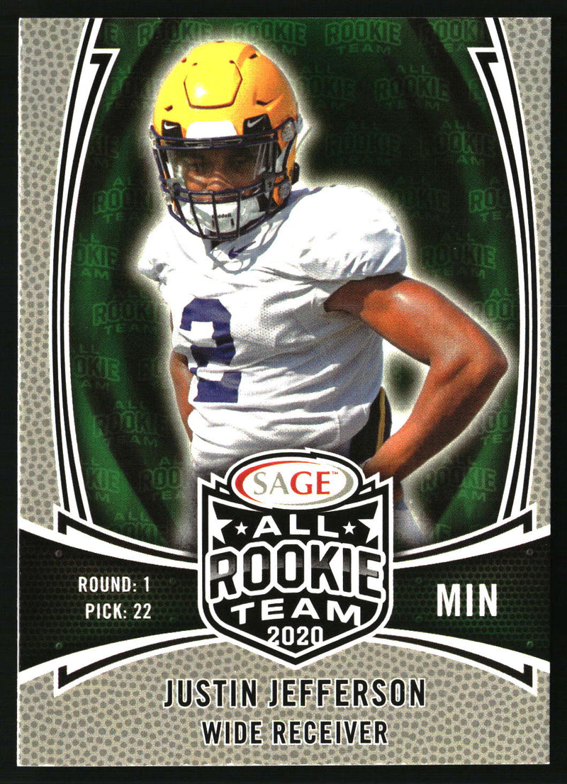 Justin Jefferson 2020 SAGE All Rookie Team #RT-5
