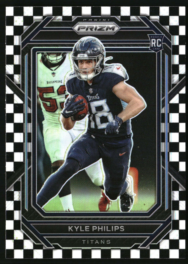 Kyle Philips 2022 Panini Prizm #357 Black and White Checker RC