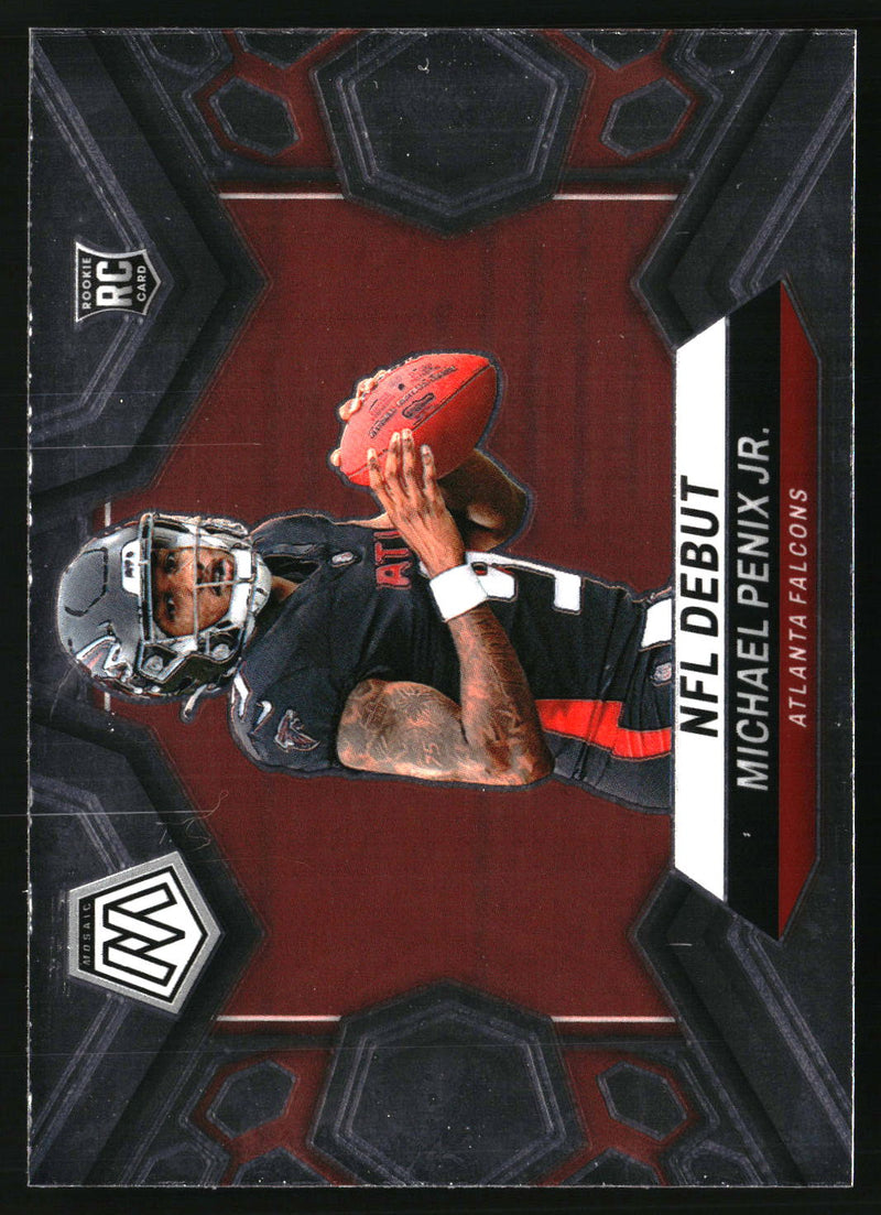 Michael Penix Jr. 2024 Panini Mosaic #274 Silver