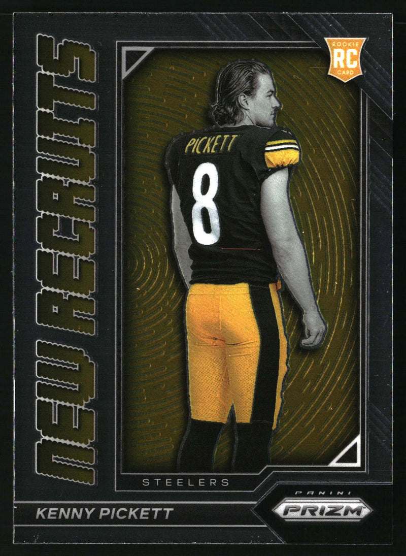 Kenny Pickett 2022 Panini Prizm #NR-1 New Recruits