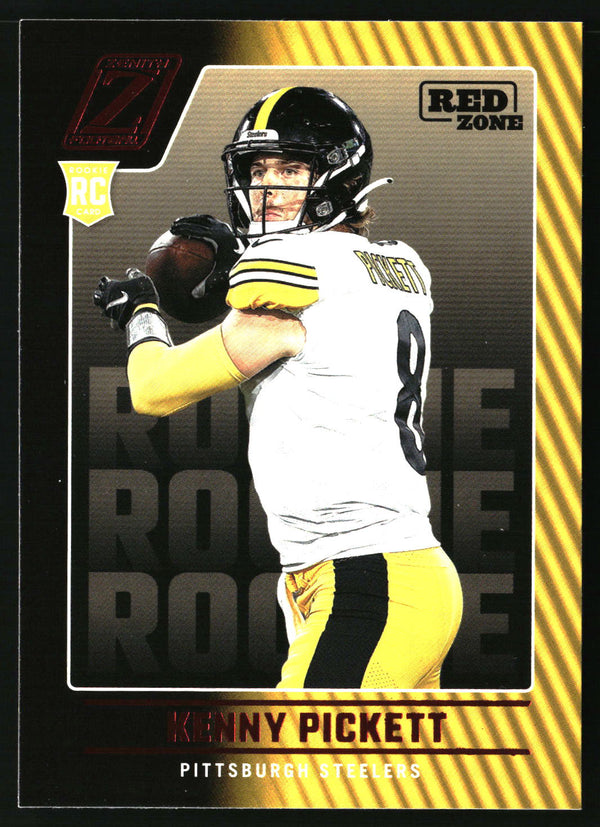 Kenny Pickett 2022 Zenith #101 Red Zone RC
