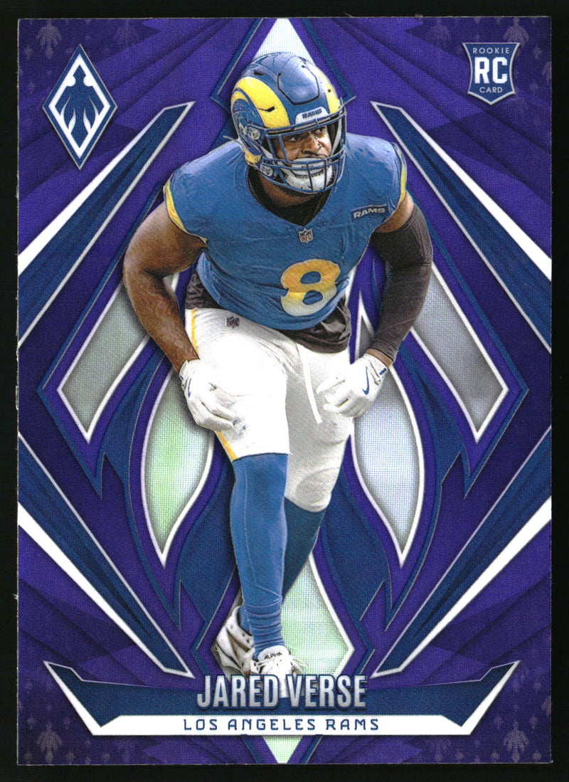 Jared Verse 2024 Panini Phoenix #192 Purple RC