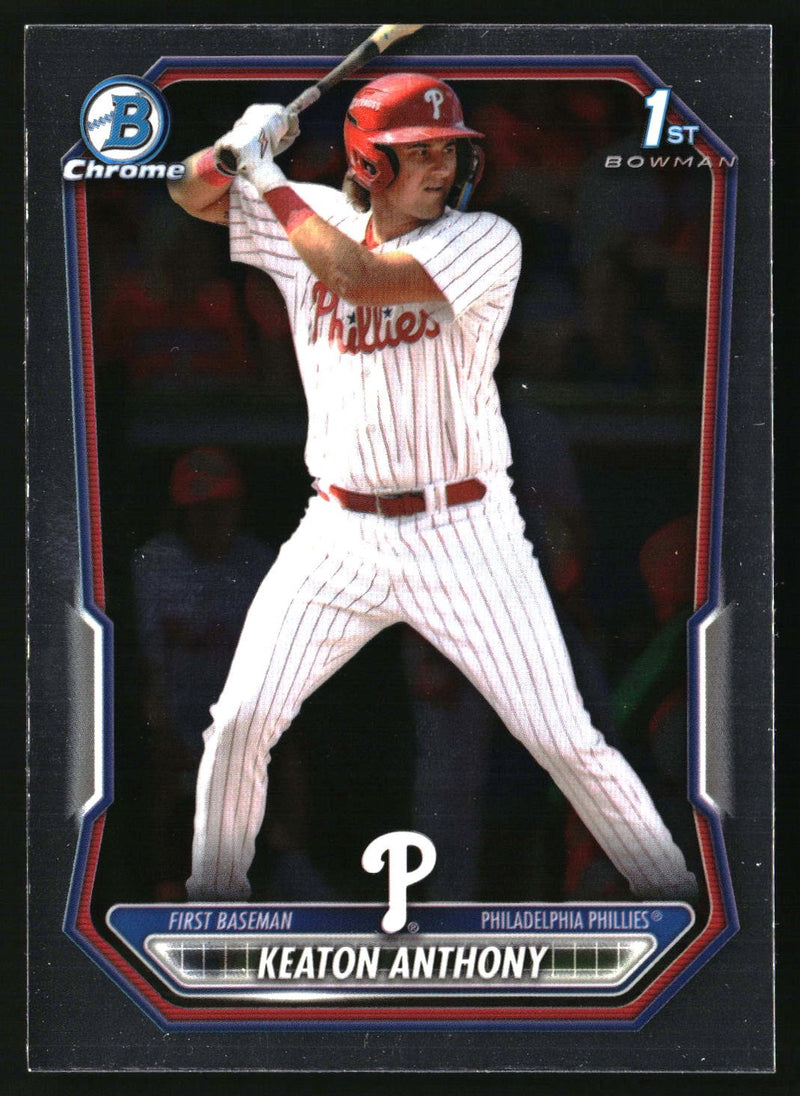 Keaton Anthony 2026 Bowman #BCP-121 Chrome Prospects