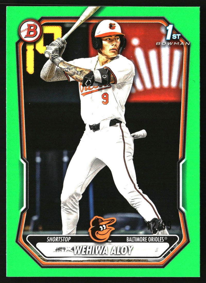Wehiwa Aloy 2026 Bowman #BP-135 Prospects Green SN
