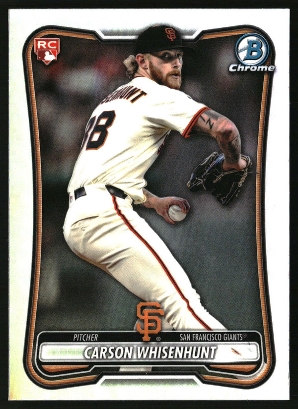 Carson Whisenhunt 2026 Bowman #16 Rookie Red RC Logo RC