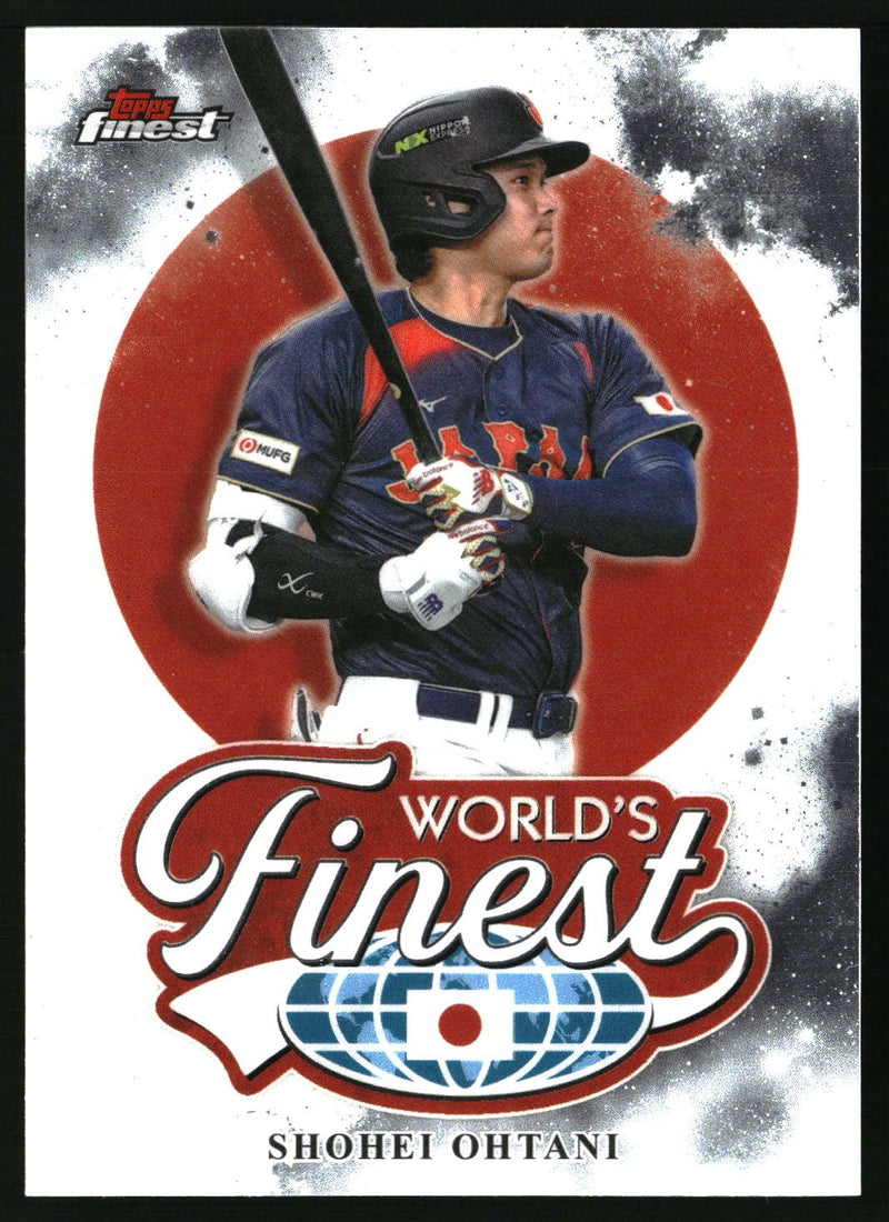 Shohei Ohtani 2026 Finest #WF-22 World's Finest