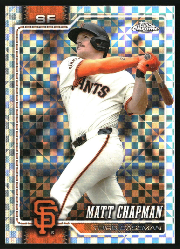 Matt Chapman 2026 Topps Chrome #193 X-Fractors