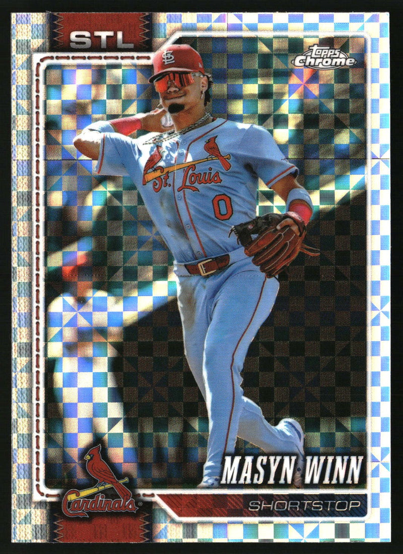 Masyn Winn 2026 Topps Chrome #217 X-Fractors