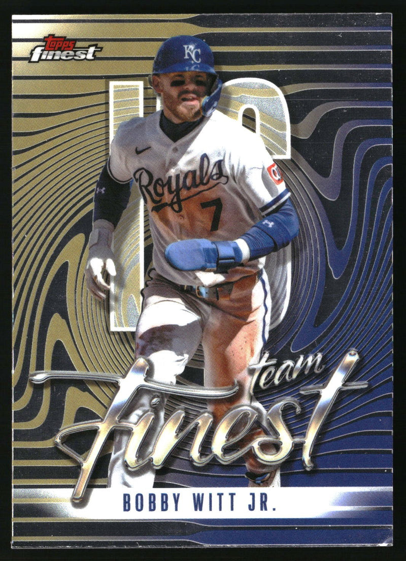 Bobby Witt Jr. 2026 Finest #TF-11 Topps Team Finest