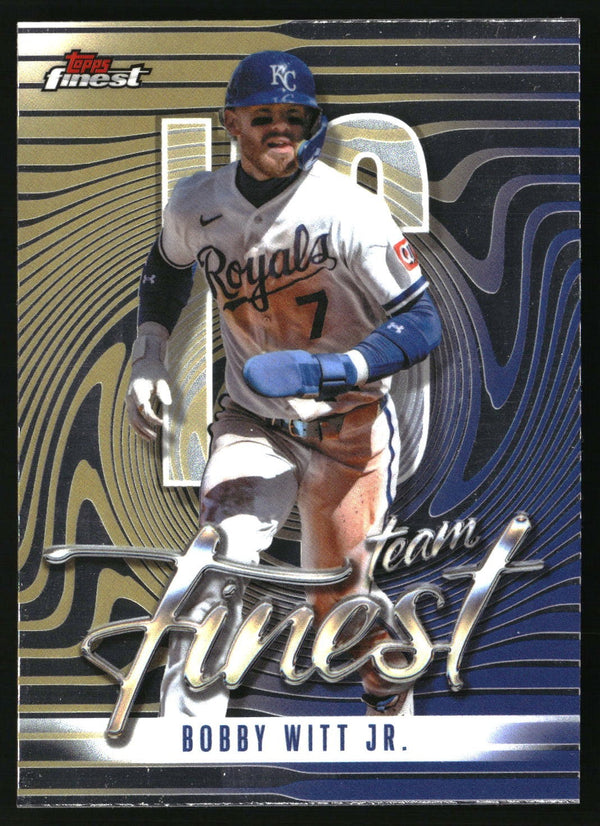 Bobby Witt Jr. 2026 Finest #TF-11 Topps Team Finest