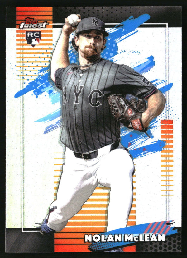 Nolan McLean 2026 Finest #115 Refractor RC