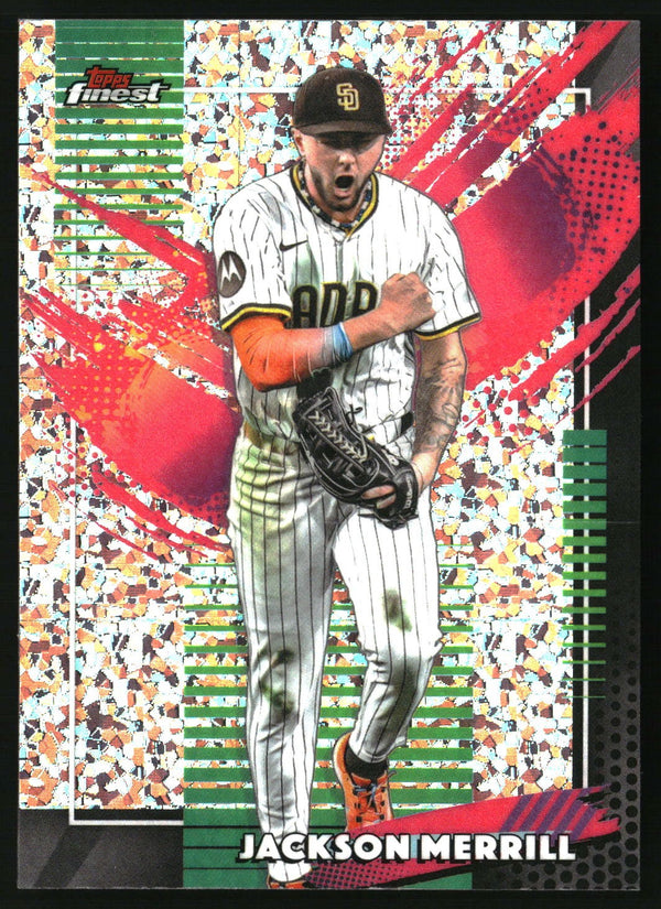 Jackson Merrill 2026 Finest #283 Mini-Diamond Refractor