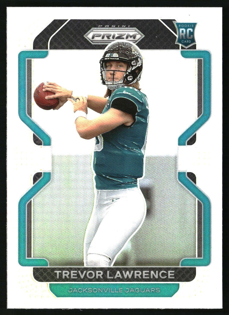 Trevor Lawrence 2021 Panini Prizm #331 Silver RC