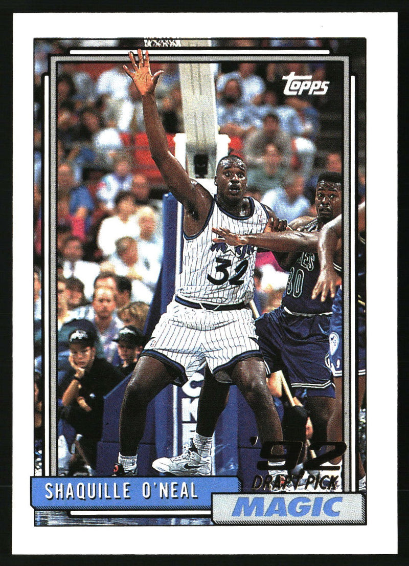 Shaquille O'Neal 1992-93 Topps #362 RC