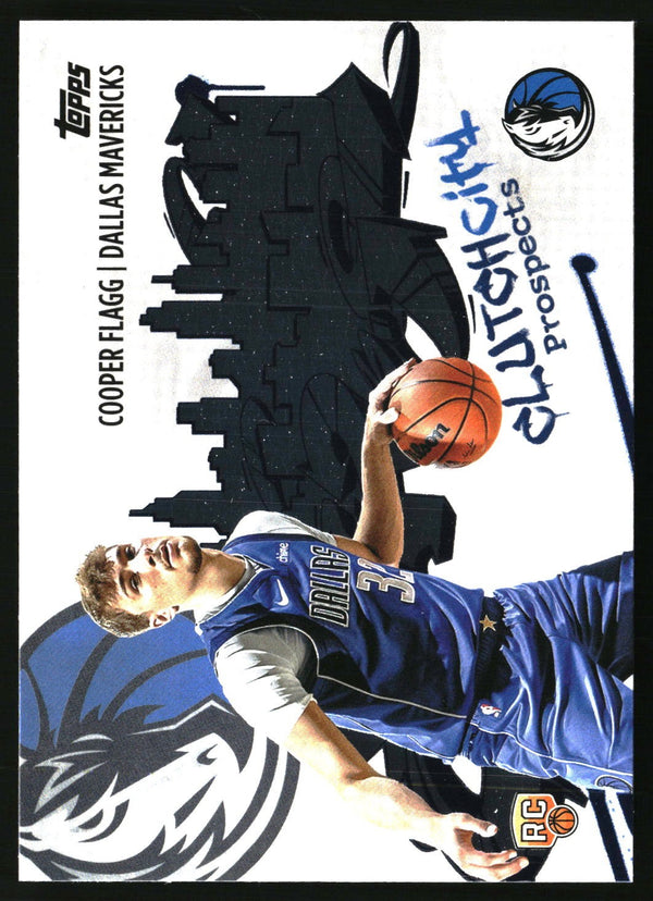 Cooper Flagg 2025-26 Topps #CC-1 Clutch City Prospects