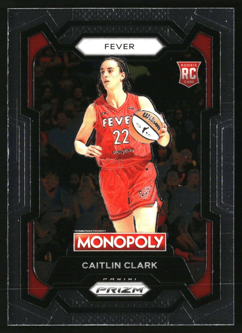 Caitlin Clark 2024 Panini Prizm Monopoly WNBA #65 RC