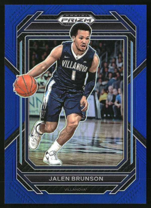 Jalen Brunson 2023 Panini Prizm Draft Picks #87 Blue SN