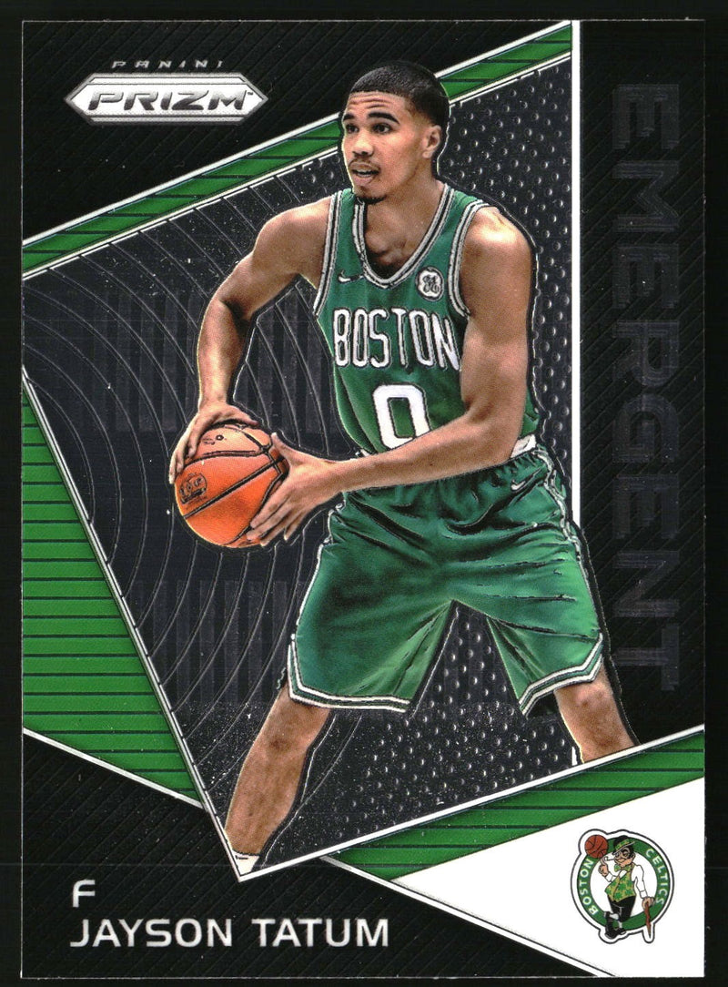 Jayson Tatum 2017-18 Panini Prizm #EM-JAY Emergent